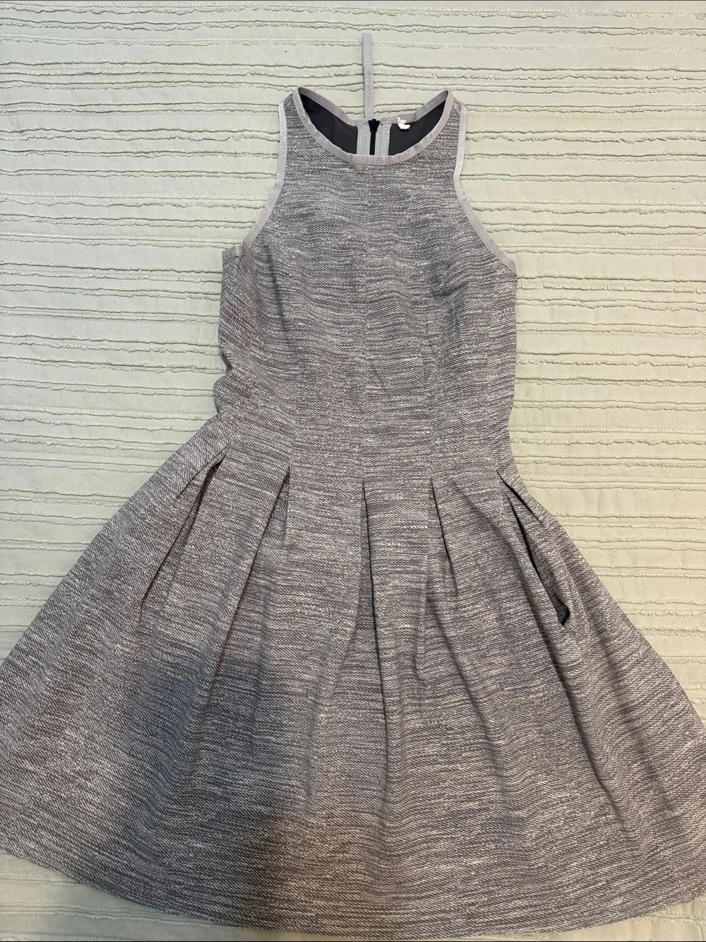 Lululemon Gray Heathered Fit & Flare Dress Size 4